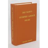 Wisden Cricketers' Almanack 1906. Willows softback reprint (1999) in light brown hardback covers