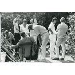 England cricket team photographs, 1960s/1980s. Good selection of forty eight original mono press