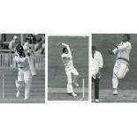 West Indies 1980s/1990s. Four mono postcard size press photographs, two by Patrick Eagar of