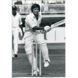 Pakistan cricket photographs, 1970s/1980s. Twenty six original mono press photographs of Pakistan