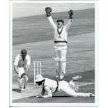 England v Australia 'Ashes' photographs 1970s/1980s. Thirty nine mono press and copy photographs