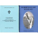 Sussex C.C.C. Selection of items relating to Sussex including 'Hubert Doggart 90 not out', Packham &