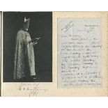 Rev Bishop Henry Hutchinson Montgomery. Cambridge University 1867-1869. Two page handwritten