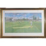 'Ashes 85. The Headingley Test'. by renowned cricket artist, Sherree Valentine-Daines (1956-date).