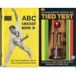 A.B.C. Cricket Books. Five books published by the Australian Broadcasting Commission. Books are