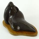 Allan Houser, American (1914-1994) Bronze sculpture "Repose" Signed and dated '79, numbered 13/20.