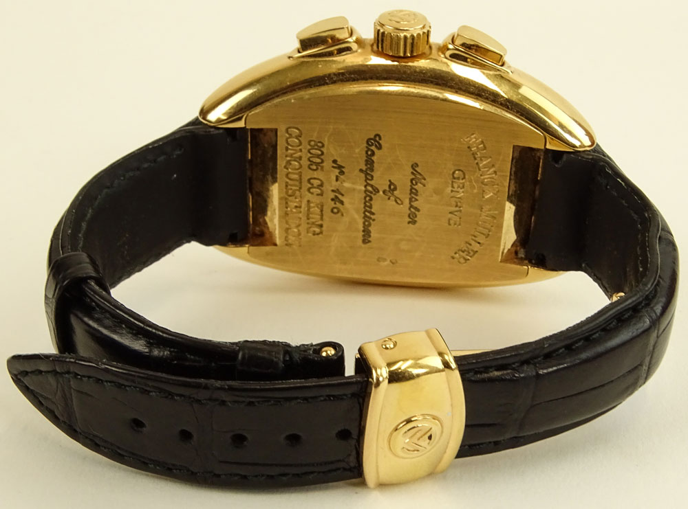 Men's Franck Muller 18 Karat Rose Gold 8005 CC King Conquistador Automatic Movement Watch with - Image 3 of 5
