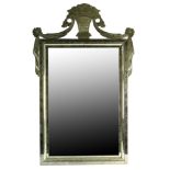 Mid 20th Century Venetian Style Mirror. Unsigned. Good vintage condition. Measures 57-1/2" H x 36"