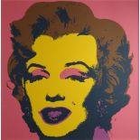 after: Andy Warhol, American (1928-1987) Sunday B Morning Screenprint in colors on wove paper "