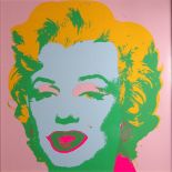 after: Andy Warhol, American (1928-1987) Sunday B Morning Screenprint in colors on wove paper "