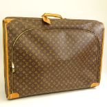 Louis Vuitton Monogram Pullman Suitcase. Monogram Canvas, Leather Trimming and Brass Gold Tone