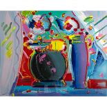 Peter Max, American/German (b. 1937) Color lithograph "Still Life" Signed and numbered 94/100,