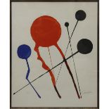 Alexander Calder, American (1898-1976) Lithograph on Paper, Comets. Pencil signed lower right,