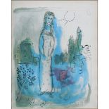 after: Marc Chagall, French/Russian (1887-1985) Lithograph. Signed in plate lower right. Toning to