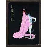 after: Erte, French (1892-1990) Serigraph, "Salome's Slave". Signed within plate. Good condition.