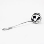 Koch & Bergfeld German Sterling Silver "Rokoko" (Rococo) Soup Ladle. Stamped 925 on the bowl,