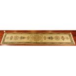 Semi-Antique Persian Style Runner, Possibly A Kerman. Unsigned. Soiled or in good overall condition.