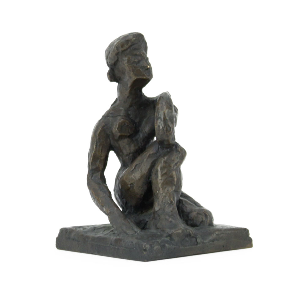 Henri Matisse, French (1869-1954) Mid Century Cast Bronze Sculpture "Grand Nu Accroupi - Olga". - Image 2 of 10