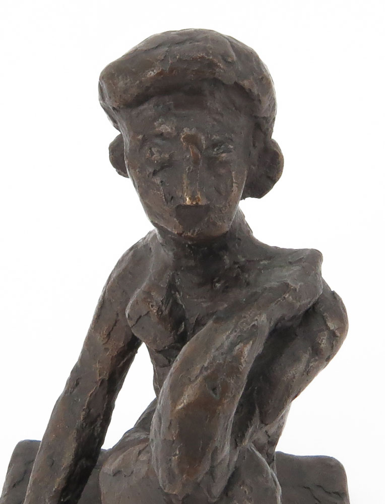 Henri Matisse, French (1869-1954) Mid Century Cast Bronze Sculpture "Grand Nu Accroupi - Olga". - Image 7 of 10