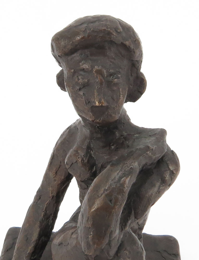 Henri Matisse, French (1869-1954) Mid Century Cast Bronze Sculpture "Grand Nu Accroupi - Olga". - Image 8 of 10