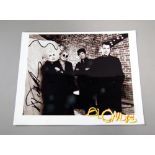 Debbie Harry signed Blondie publicity shot CONDITION REPORT; Available on request. Catalogue