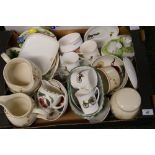 A large lot of assorted glassware and ceramics