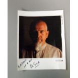 Peter Gabriel signed colour publicity shot CONDITION REPORT; Available on request. Catalogue