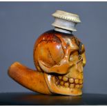 A meerschaum pipe bowl,