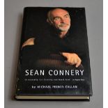 Sean Connery autograph on title page of his book