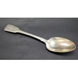 William Pope, a Victorian Exeter hallmarked silver table spoon, 1837.