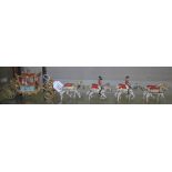 Britians George VI Coronation Coach with 8 horses (painted lead)