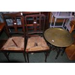 A mahogany Victorian occasional table,