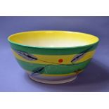 A Clarice Cliff fruit bowl. Approximatel