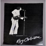 Roy Orbison autograph, on a page from hi