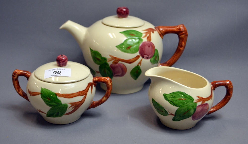 A contemporary three piece ceramic tea s - Image 2 of 2