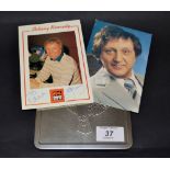 Autographed publicity shots of Ken Dodd and Johnny Kennedy,