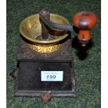 Antique table-top grinder by E Pugh of Wednesbury.