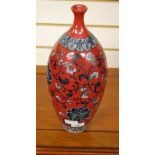 A large modern bottle vase,