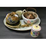 A quantity of decorative Victorian and later ceramics