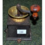 Antique table-top grinder by E Pugh of W