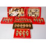 Britains Military figure set boxed group, 7 boxed examples,