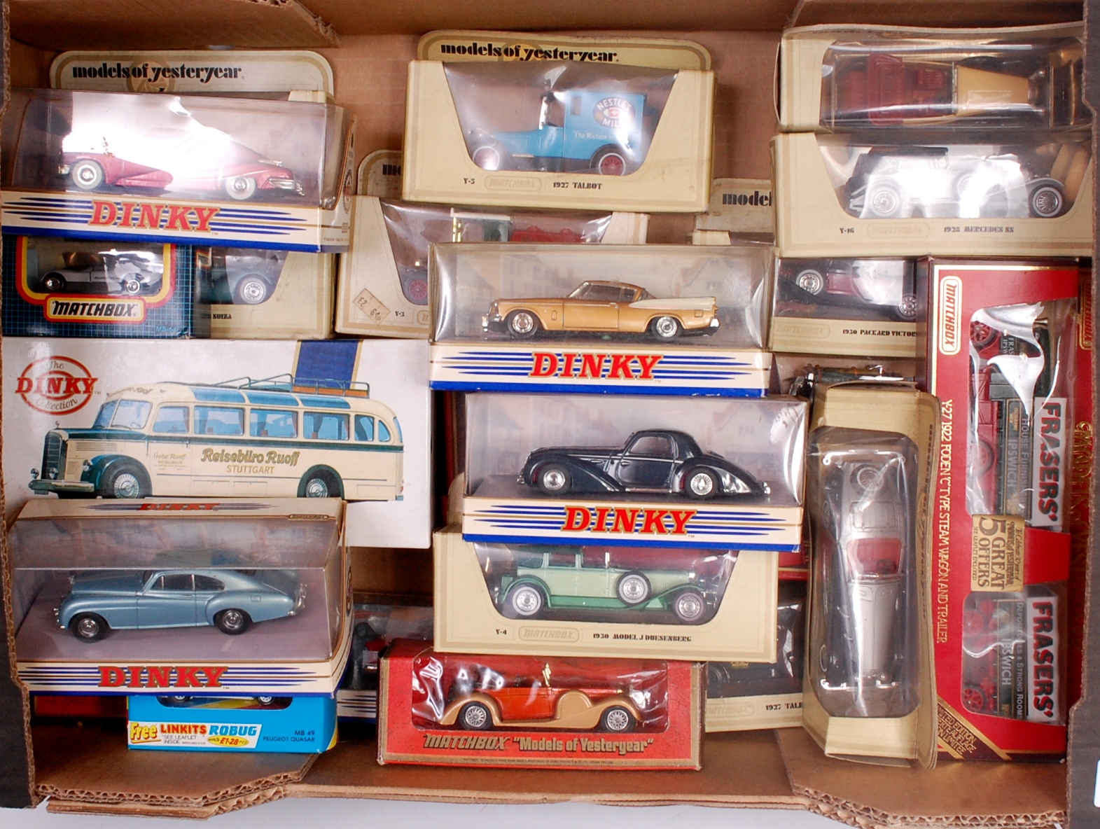 26 mixed issue Matchbox diecast vehicles, to include Matchbox Models of Yesteryear,