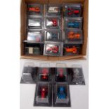 84 Hachette Partworks Collection and similar tractor group, all boxed in bubble/hard plastic cases,