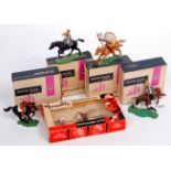 Britains Herald and Swoppets American Civil War, Cowboys and Indians boxed figure group,