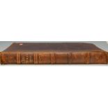 A late Victorian leather bound volume of The Times Atlas dated 1895