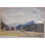 Stanley W Gibb - Grange in Borrowdale, watercolour, signed lower left,