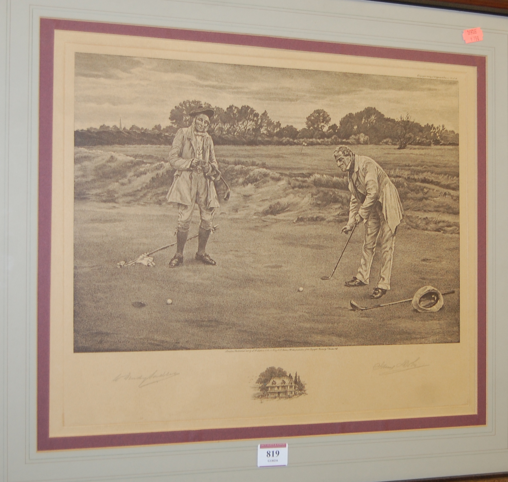 W Dendy Sadler - The Golfers,