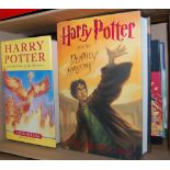 A collection of Harry Potter first editions to include Harry Potter and the Deathly Hallows (3),