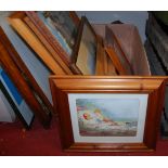 Assorted reproduction framed prints,