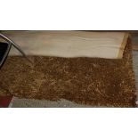 An Indian polyester shagpile rug by Sparkle 160x230cm